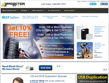 Tablet Screenshot of proactionmedia.com